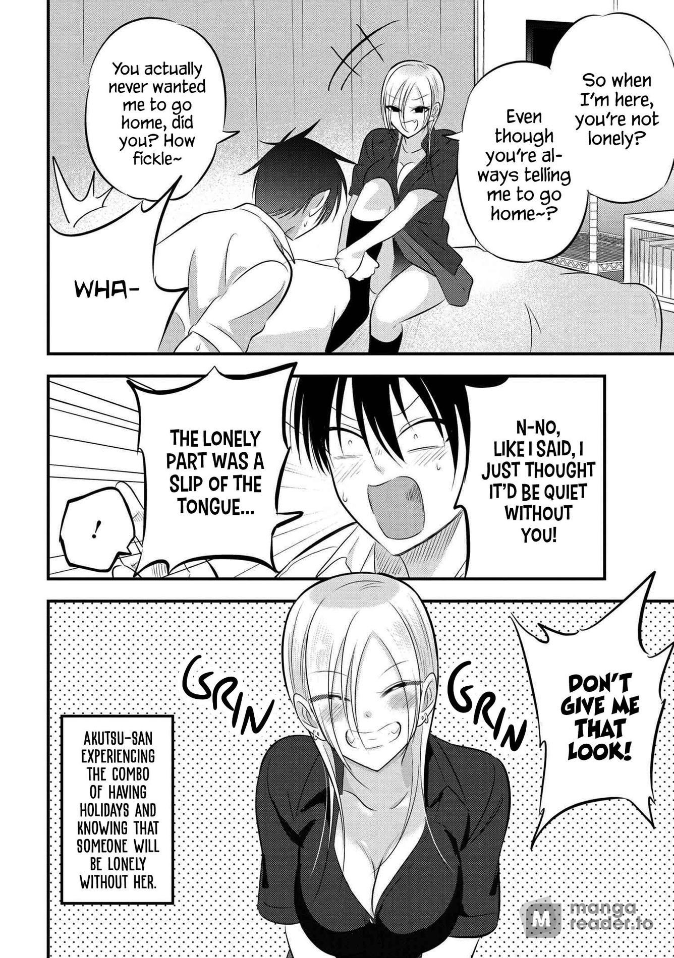 Please go home! Akutsu-san, Chapter 69 image 4